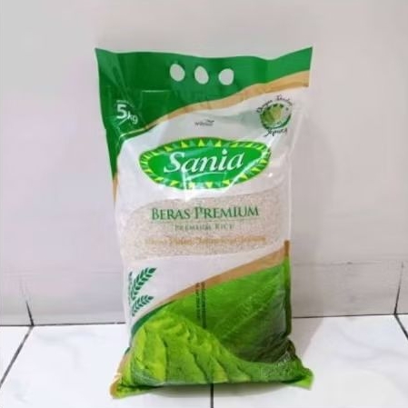 

(1 BALL 25KG) BERAS PREMIUM MERK SANIA PUTRI WILIS & MENTIK KEMASAN 5 KG AN