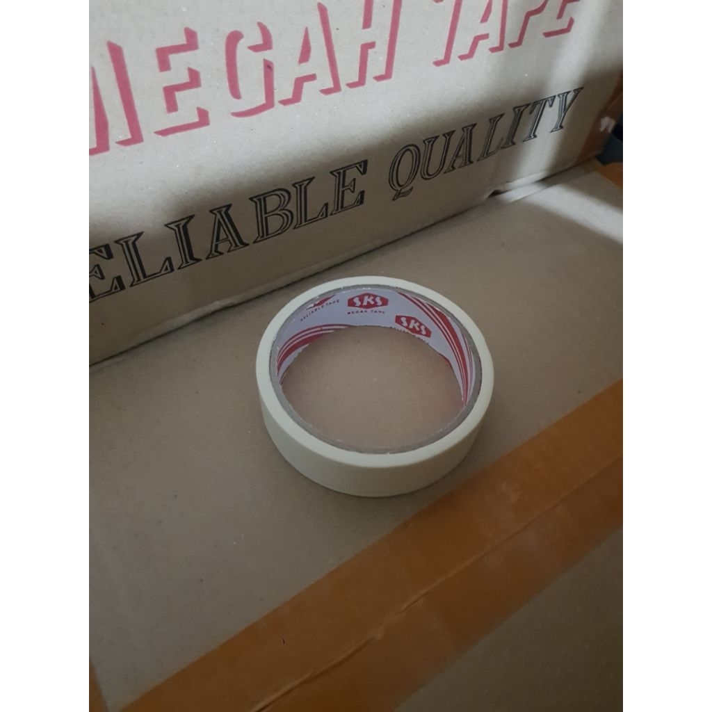

Lakban Kertas SKS 1" 24 MM x 15 meter Masking Tape