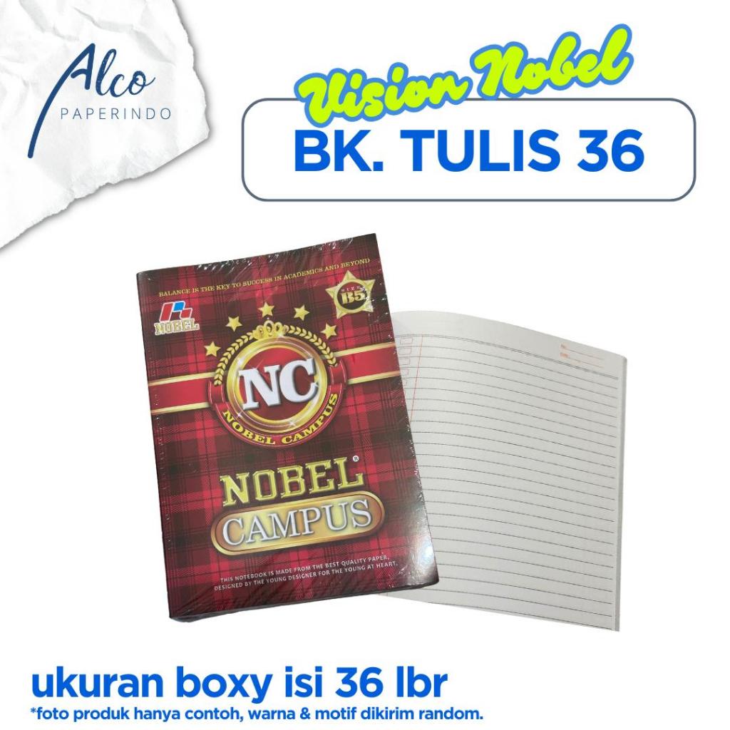 

BUKU TULIS BOXY NOBEL ISI 36 LEMBAR