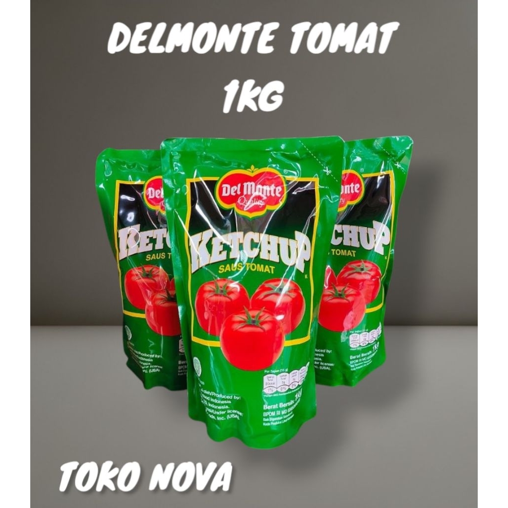 

SAOS DELMONTE TOMAT KEMASAN 1KG POUCH