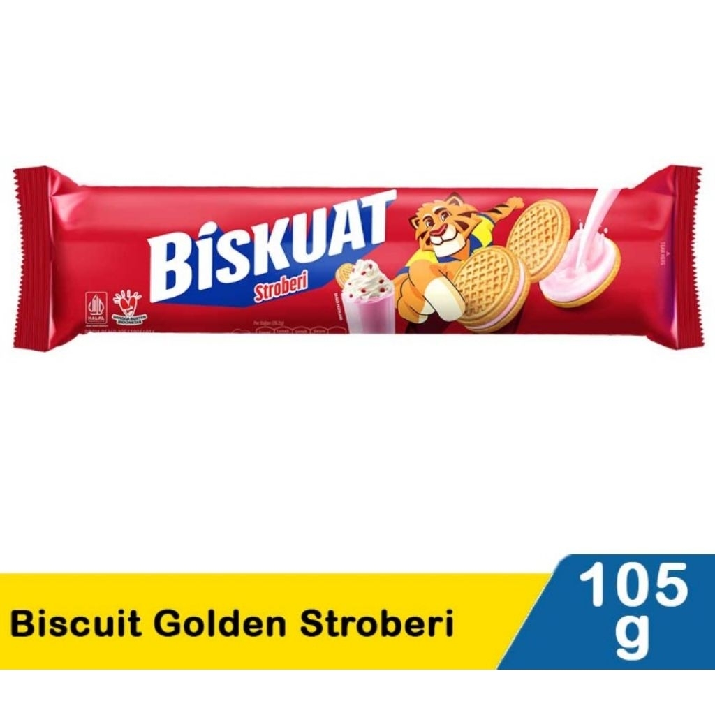 

Biskuat Biscuit Golden Stroberi105G
