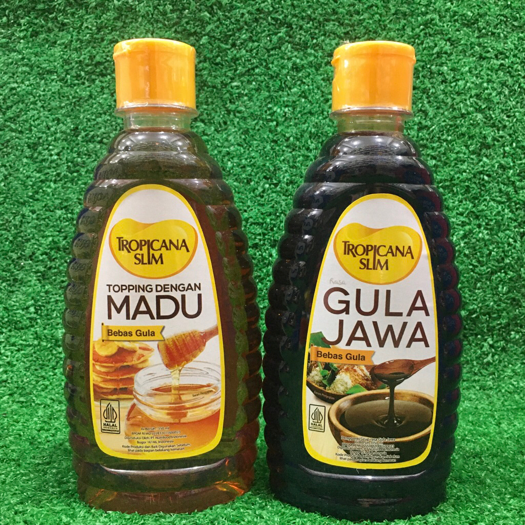 

Tropicana Slim Madu / Gula Jawa Bebas Gula Honey / Liquid Palm Sugar No Sugar 350ml Lokal HALAL