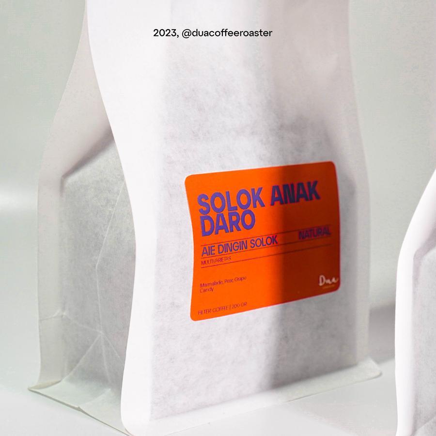 

Dua Coffee Filter Beans Solok Anak Daro Natural Arabica Kopi