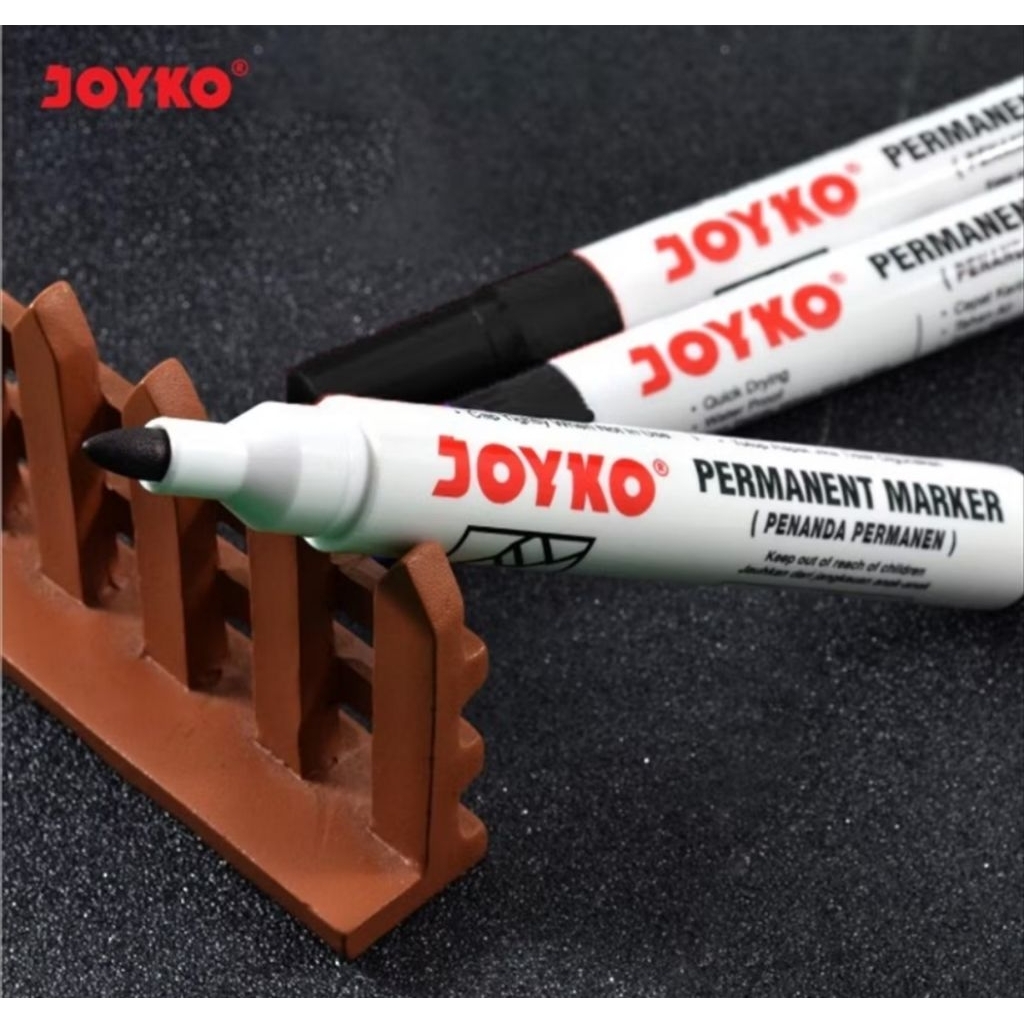 

JOYKO Permanent Marker / Spidol Permanen Round Tip Satuan