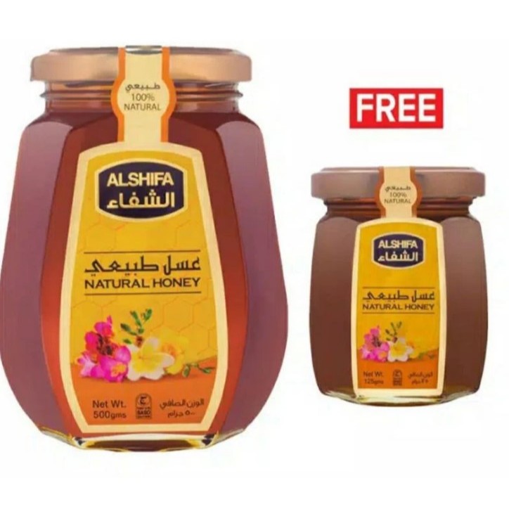 

Madu Arab Al Shifa 500 gr Free 125gr /Al Shifa Natural Honey