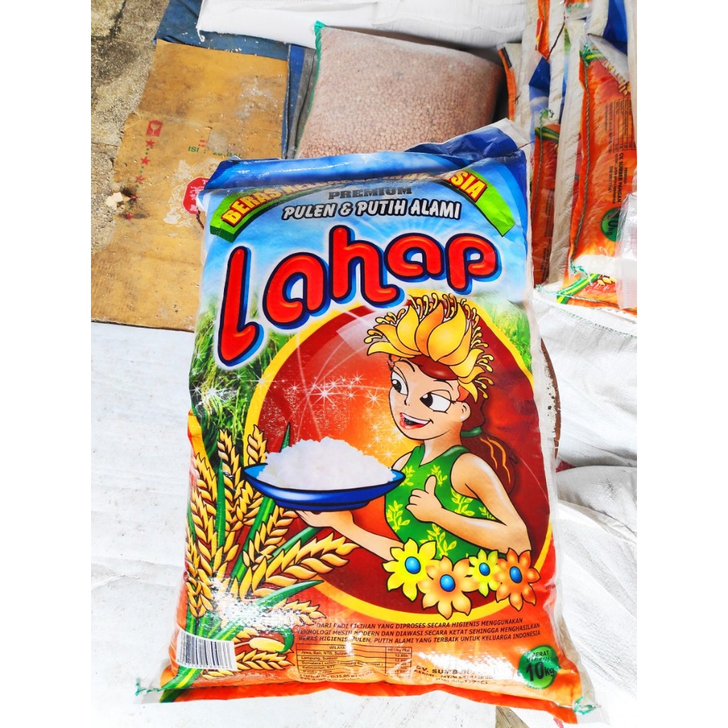 

Beras Putih Cap Lahap 10 kg