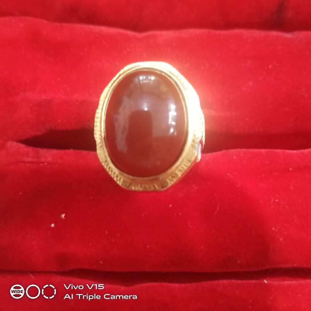 Cincin Batu Akik Sulaiman Madu