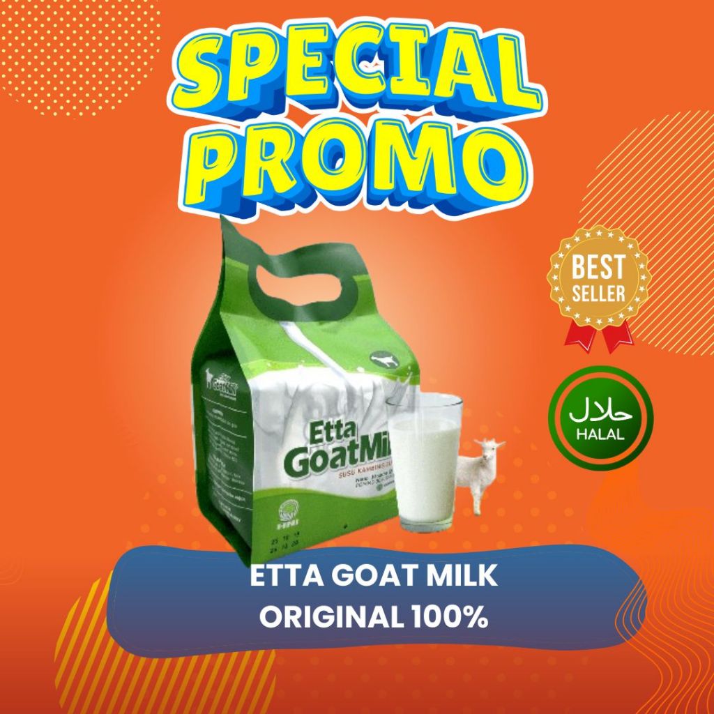 

Etta Goatmilk Susu Kambing Etawa Asli Aman Dikonsumsi Setiap Hari