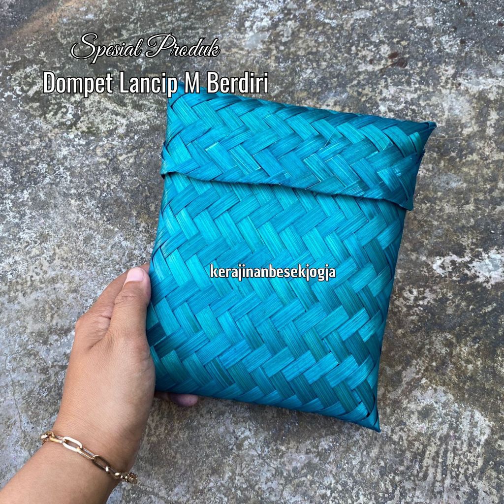 

DOMPET LANCIP M WARNA | dompet bambu dompet anyam dompet kekinian dompet cantik