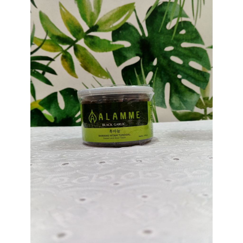 

Alamme Black Garlic / Bawang Hitam Tunggal 100gr