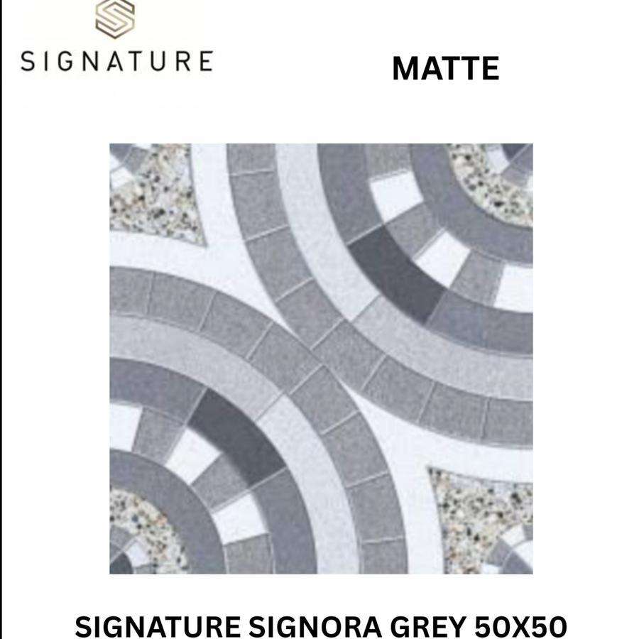 SIGNATURE SIGNORA GREY 50X50