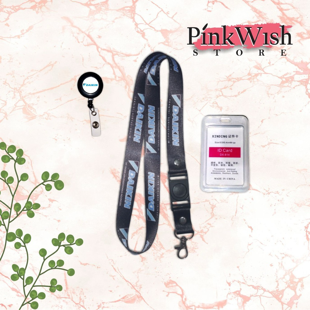 

Lanyard DAIKIN / Tali idcard DAIKIN [Ready stock] Termurah