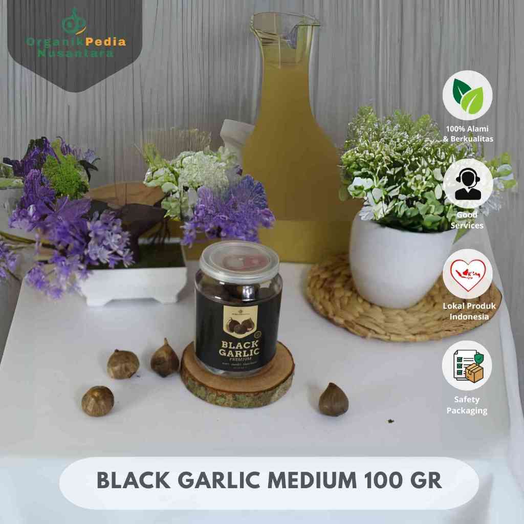 

Black Garlic Bawang Hitam Tunggal Premium Organikpedia Nusantara 100gr Ukuran Medium