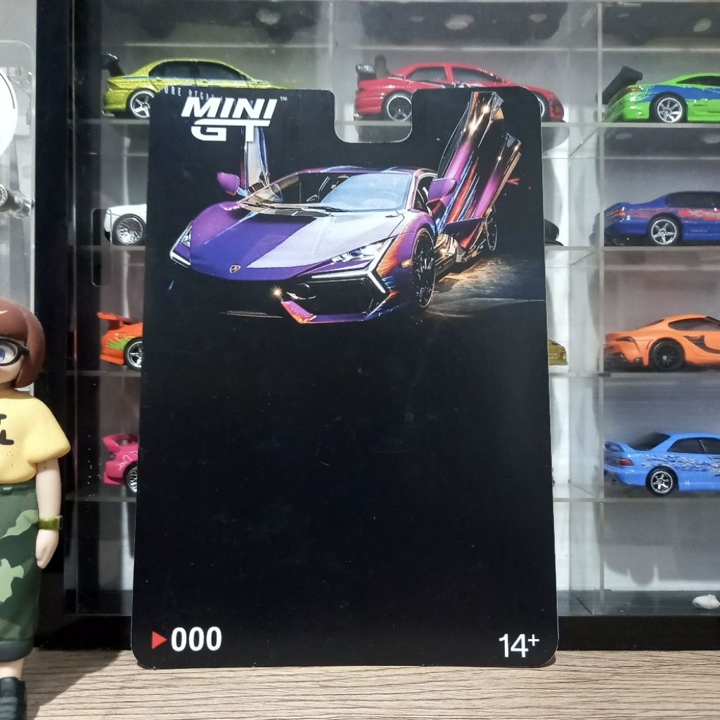 Custom Card Lamborghini Revuelto Opera Unica MiniGT