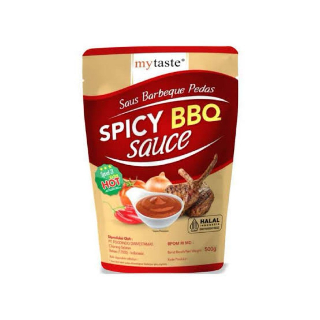 

Spicy BBQ My Taste 500 Gram / Spicy Barbeque My Taste / Saus BBQ
