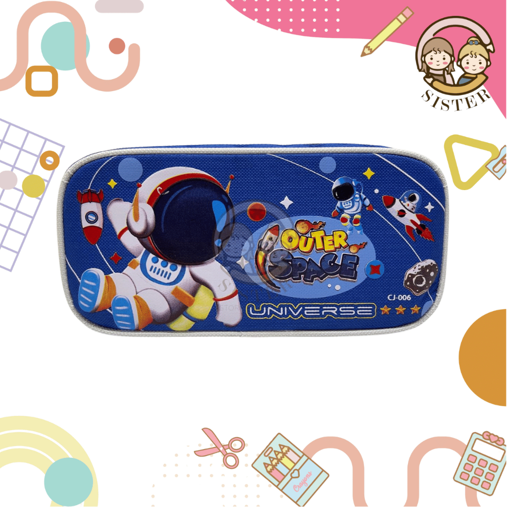 

Tepak Pensil Kain / Tempat Pensil Resleting / Pencil Case