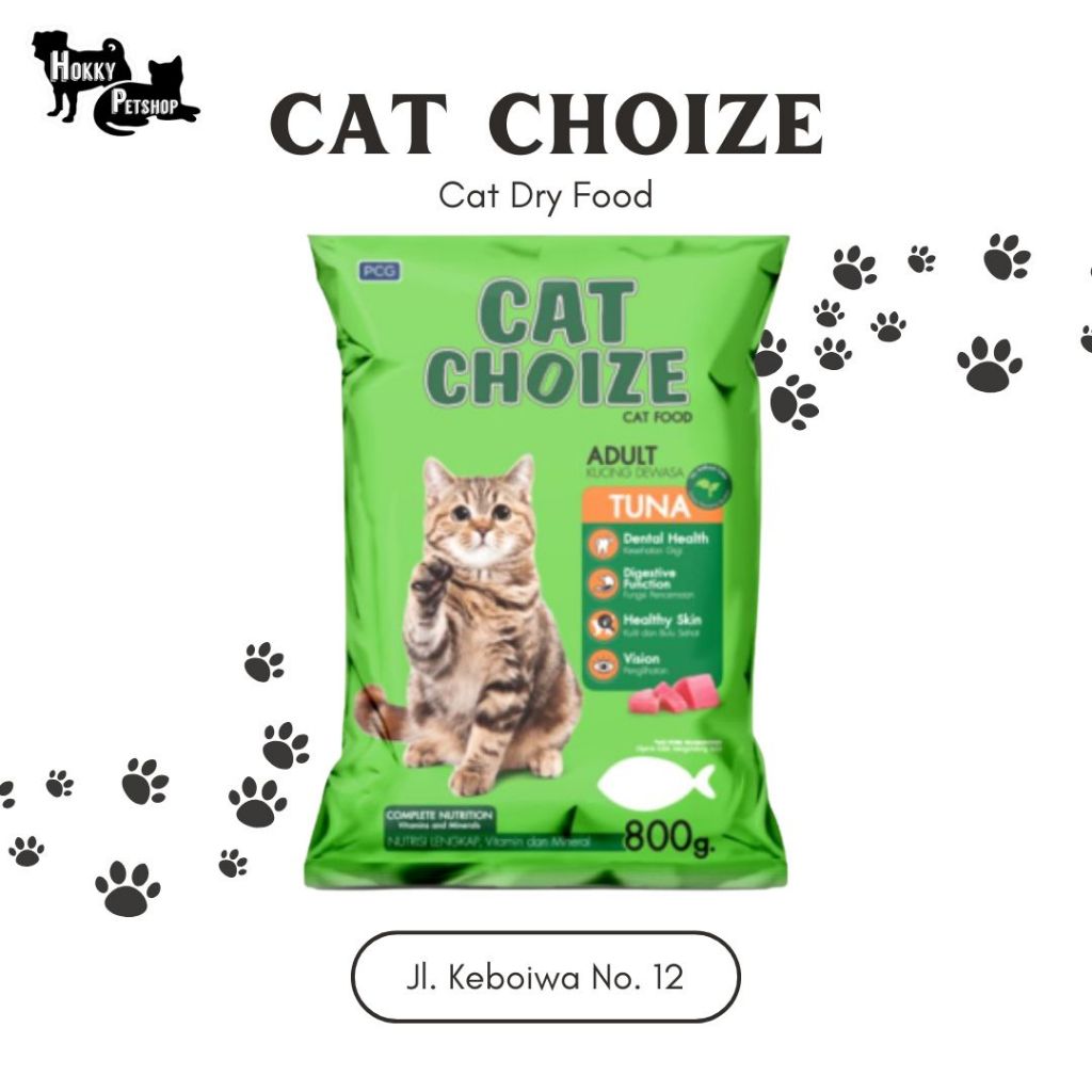 Cat choize Tuna / Cat choize salmon / makanan kucing cat choize
