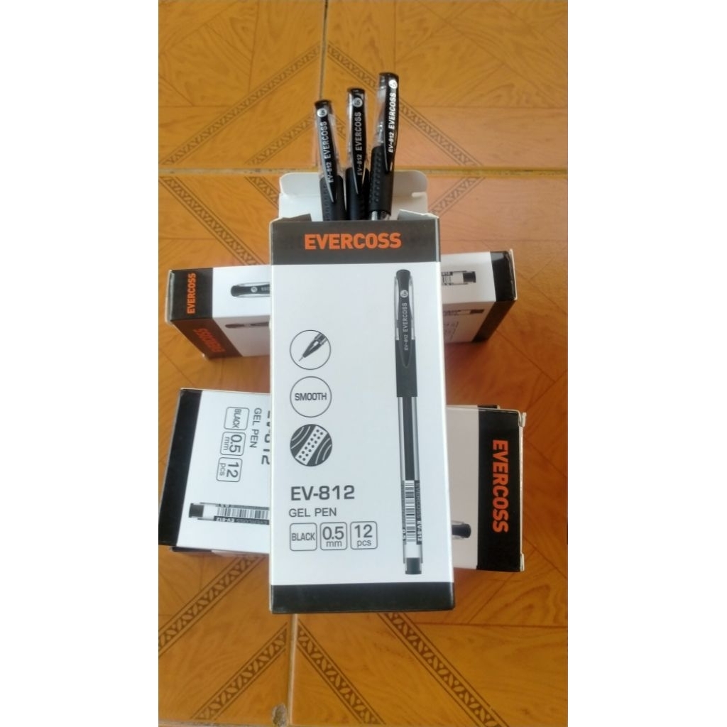 

PULPEN GEL EVERCOSS 1 PAK ISI 12 PCS