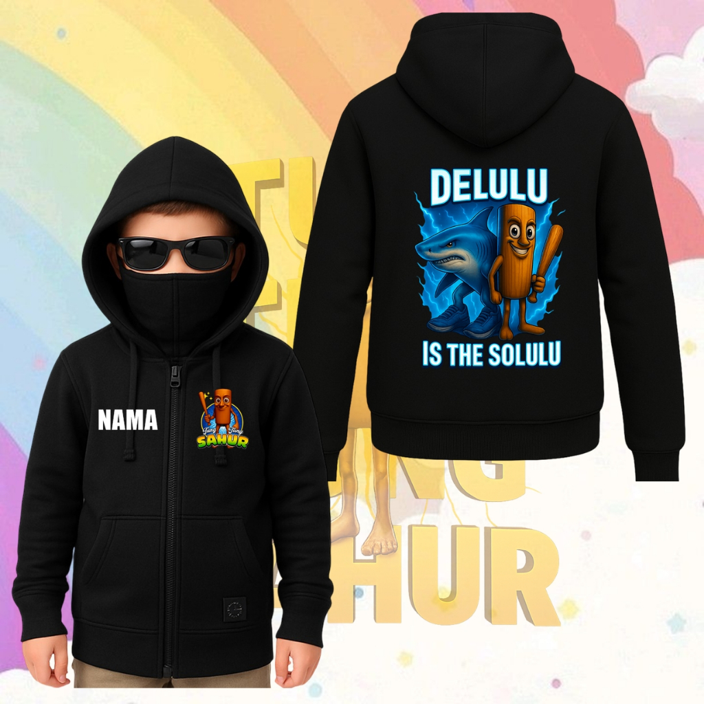 GRATIS NAMA jaket tung tung tung sahur anak laki laki jacket fripayer pripayer free fire ff beast pu