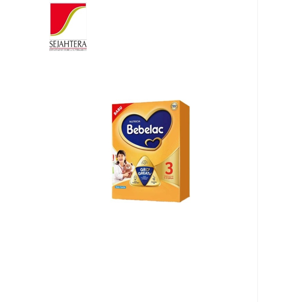 

BEBELAC 3 GREAT + VANILA 620gr BOX