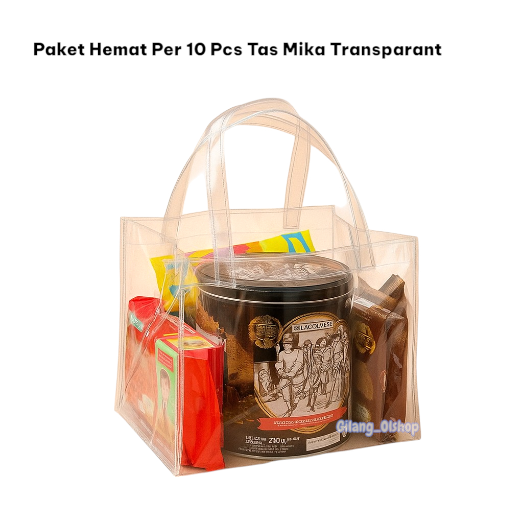 

Tas Ulang Tahun Anak Goodie Bag Souvenir Mika Transparan [SAKURA]