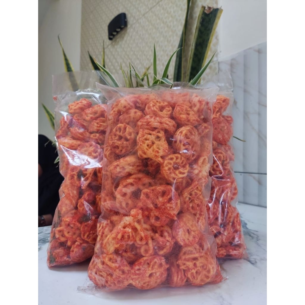 

Seblak Mawar Pedas 250 gr - 1 kg | Gurih dan Renyah | Cemilan Kekinian Murah Bikin Nagih