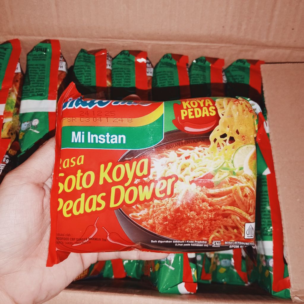 

5PCS - Indomie kuah soto koya pedas dower