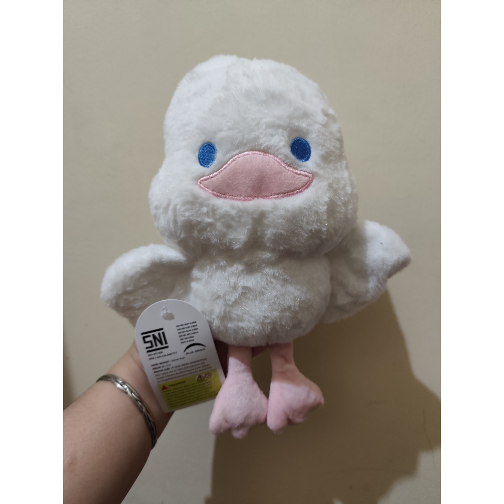 Boneka Bebek Putih Lucu | Boneka Anak Lembut Gemas