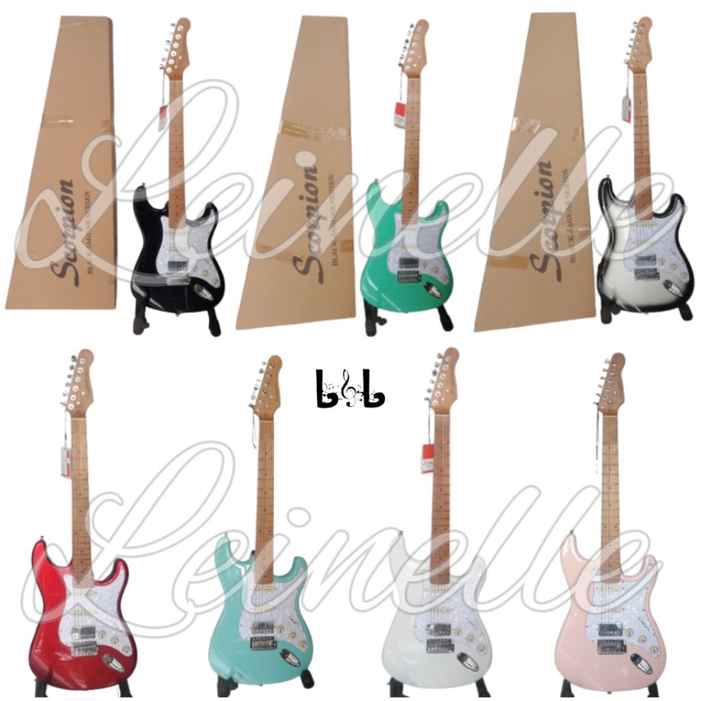 Scorpion JS20 Electric Guitar - Gitar Elektrik JS-20