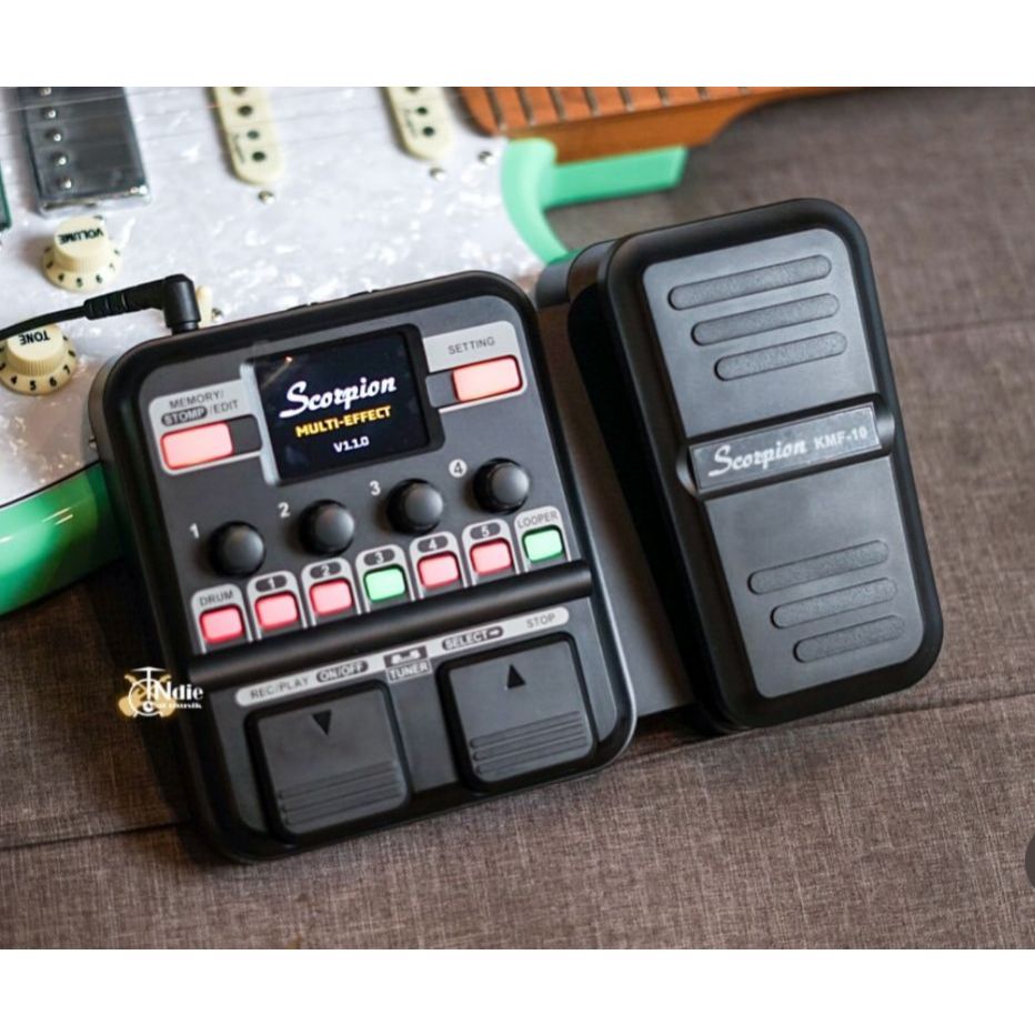 Scorpion Multiefek Gitar Bass Digital Efek KMF10 KMF 10 KMF-10