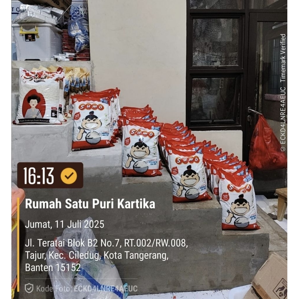 

Beras cap Sumo Merah 5 kg