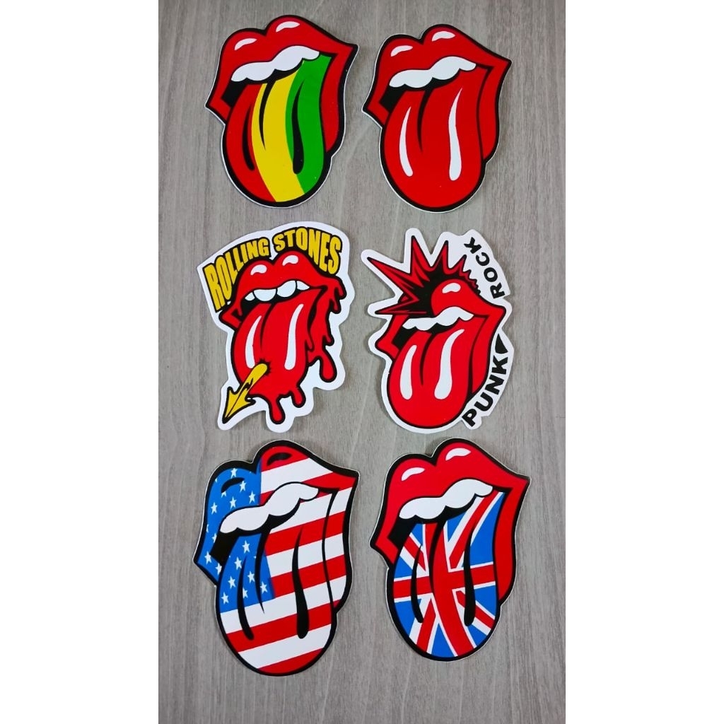 

STIKER GRAFTAC ROLI*NG STO*NE UKURAN KECIL