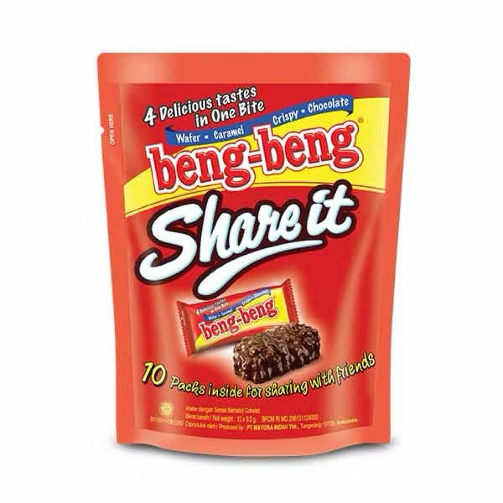 

BENG BENG SHARE IT POUCH 80 GR Food Snack