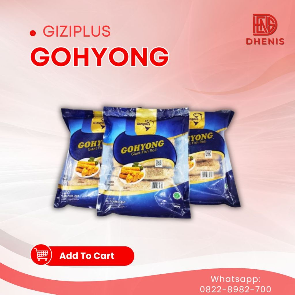 

Giziplus Seafood Gohyong 500g - Frozen Seafood Delight