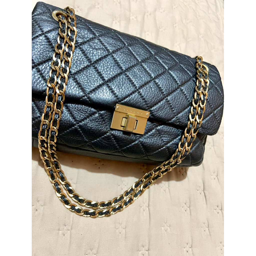 Sisley Tas Pesta Kulit Mantul Silver