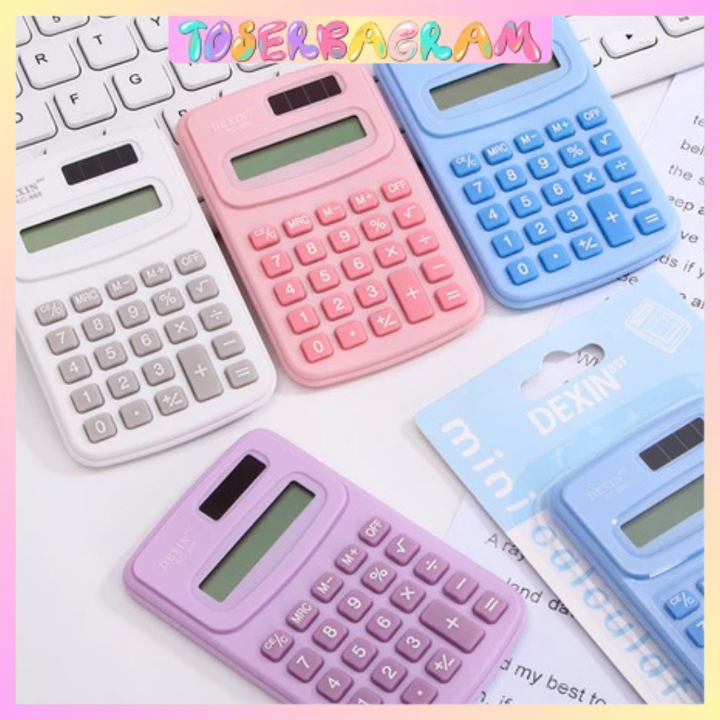 

Kalkulator Estetik Pastel 8 Digit / Kalkulator Mini 8 Digit / Kalkulator Saku