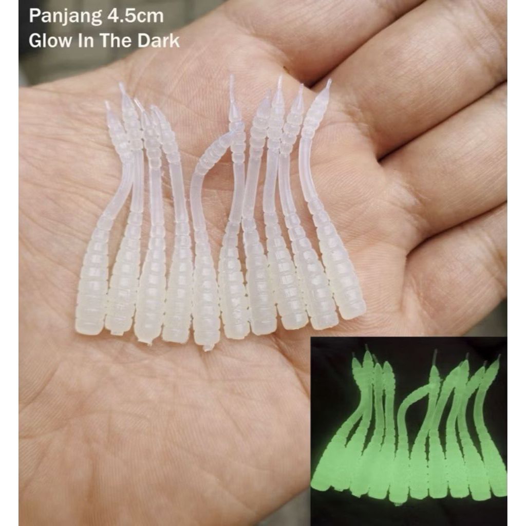 10 Pcs Softlure ajing