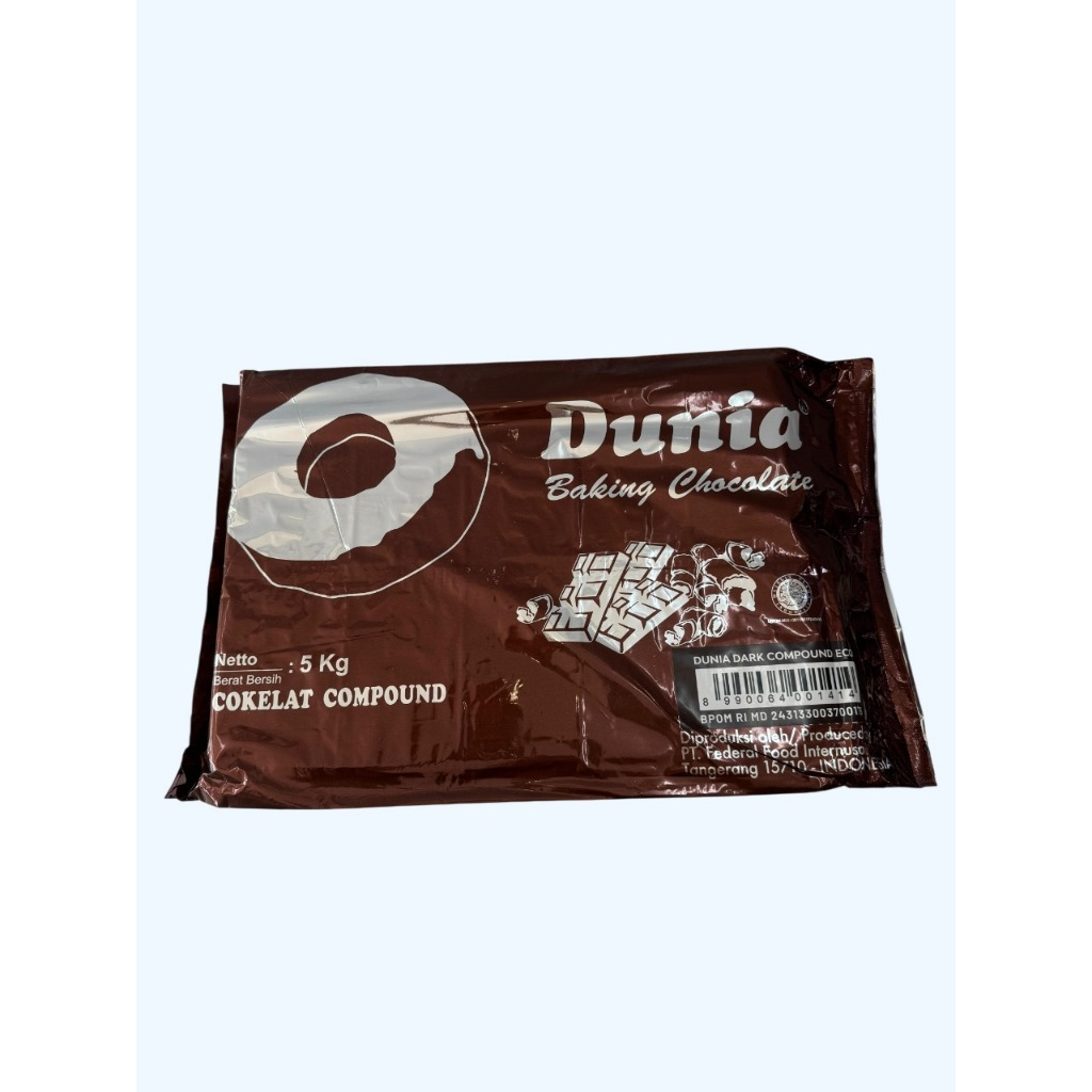 

DUNIA COMPOUND DARK COKLAT 5 KG / Dunia Coklat Batang 5 Kg