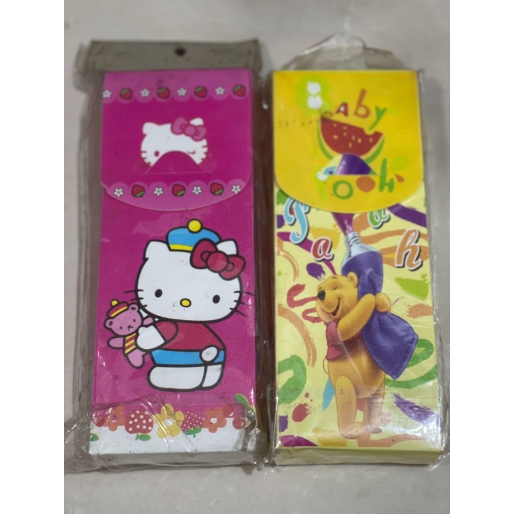 

KOTAK PENSIL ANIMASI ANAK ANAK HELLO KITTY DAN WINNIE THE POOH