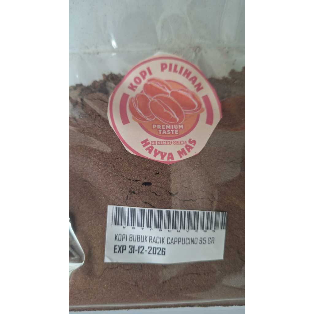

KOPI RACIK CAPPUCINNO 95 GRAM KEMASAN EKONOMIS