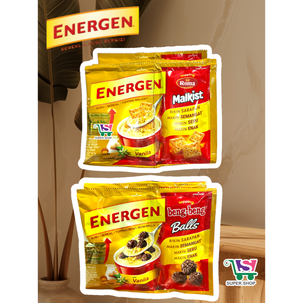

Energen Beng Beng Balls / Roma Malkist Susu Sereal (isi 5 pcs)