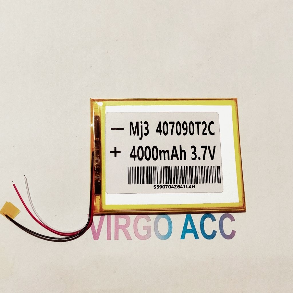 Baterai Batre Battery Tab Aldo T11 T33 T7Q 407090 4000mAh