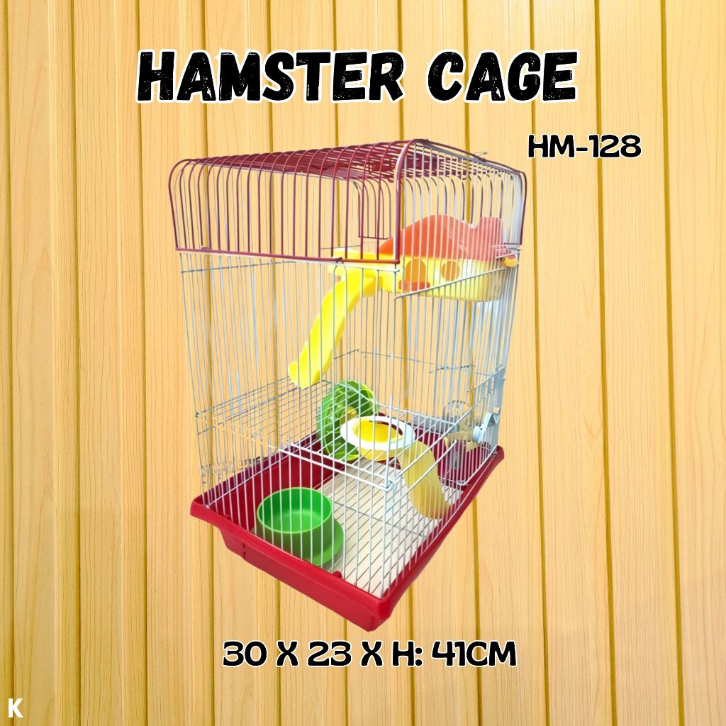 Kandang Hamster Octagon HM 128 Kandang Hamster Tingkat 2 Lantai