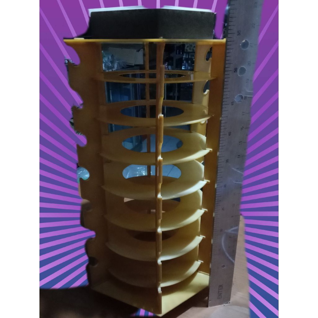 Rak Putar Plastik Display Pajang Toko Jual Kaca Kacamata Jalan Minus Plus Cewek Cowok Anak Dewasa Se