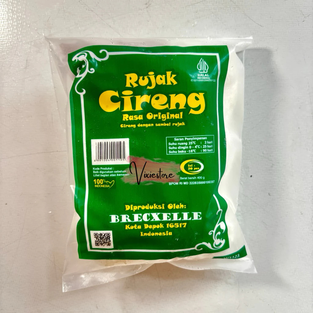 

Rujak Cireng Brecxelle Beku Frozen Original Isi 20 - Grosir