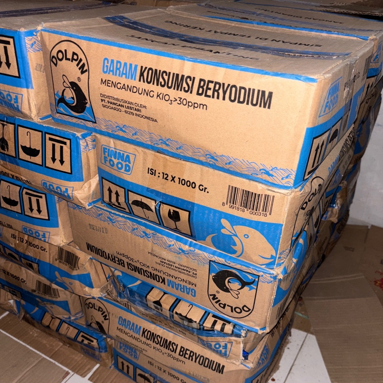 

Garam Dolpin 1 Karton 1kg// 1 Karton 500gr// 1 Karton 250gr