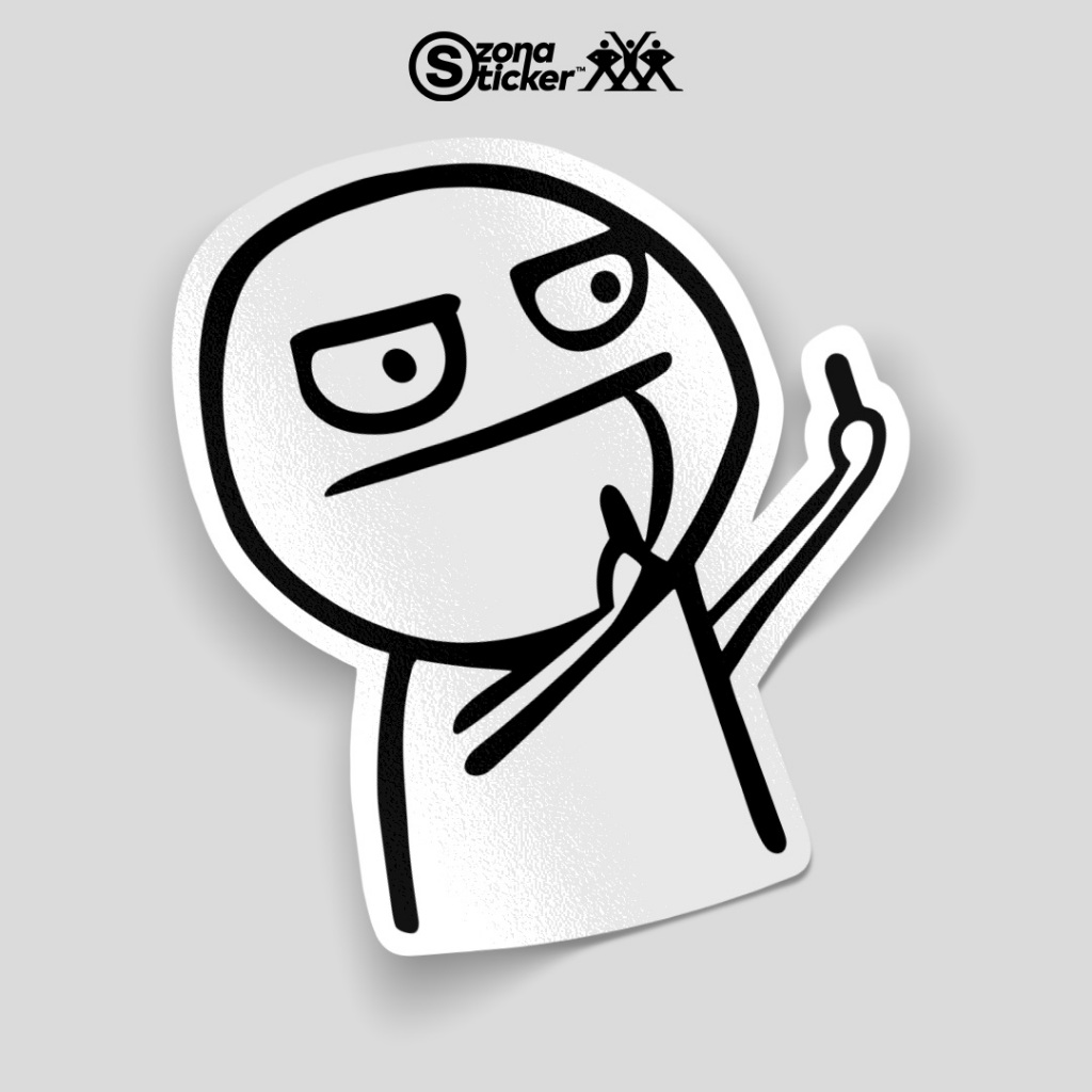 

Sticker kartun middle finger meme lucu | sticker aesthetic fucek | sticker kata | sticker pack | sticker anti air | sticker waterproof | stiker helm | sticker motor | stiker hp | sticker band | sticker dinding | sticker custom | stiker tumbler waterproof