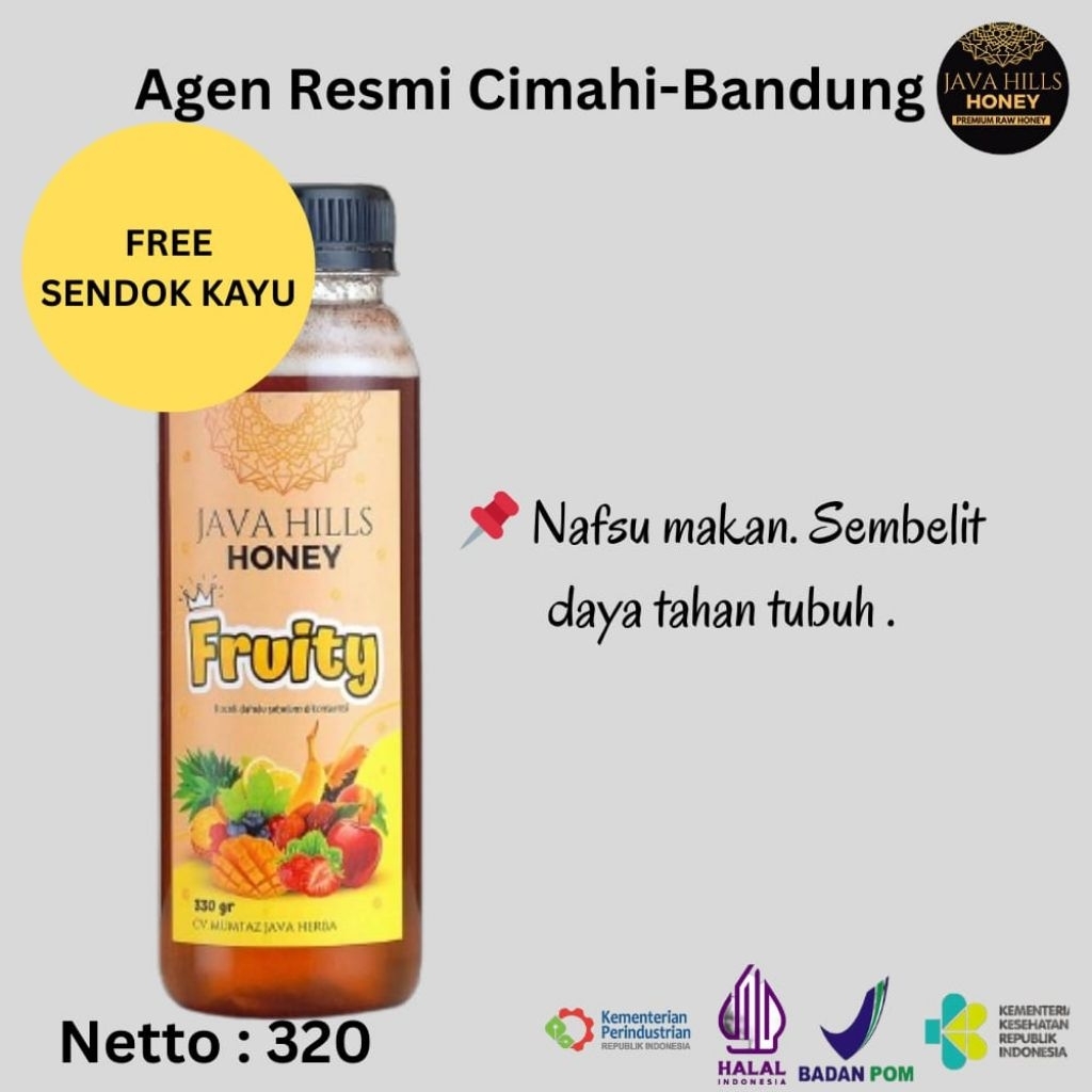 

Madu Fruity 320gram