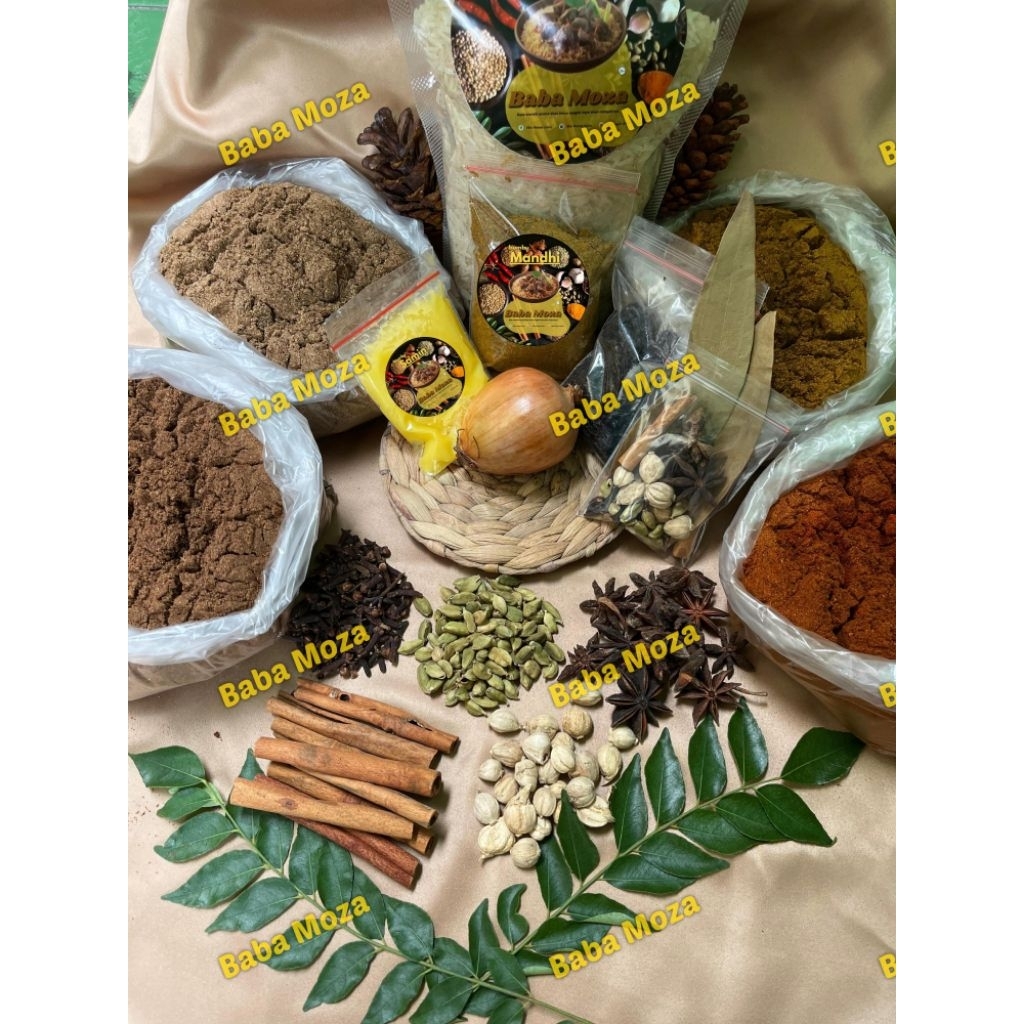 

promo bumbu mandhi untuk 1kg basmati +bumbu mandhi kumplit rempah komplit+minyak samin+Bombay