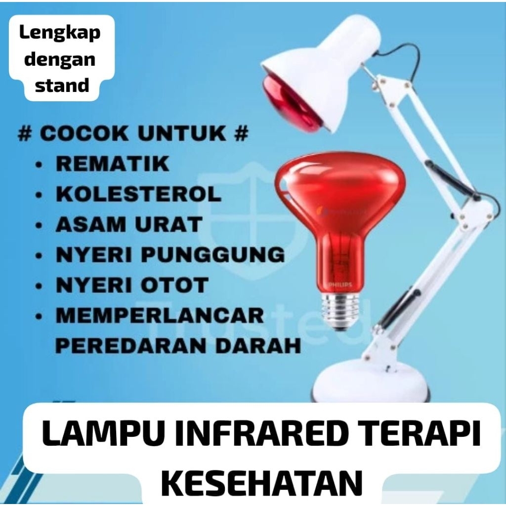 LAMPU TERAPI KESEHATAN INFRARED STROKE PEGAL REMATIK